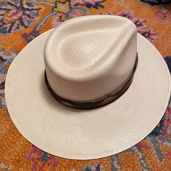 Charlie 1 horse Pendleton straw hat - Picture 10 of 13